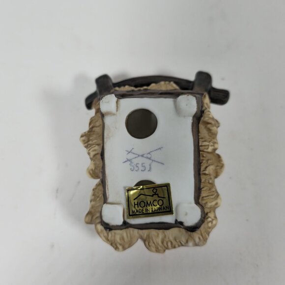 Vintage Homco Porcelain Figurine Nativity Scene Religious Collectible Home Decor - Picture 8 of 14